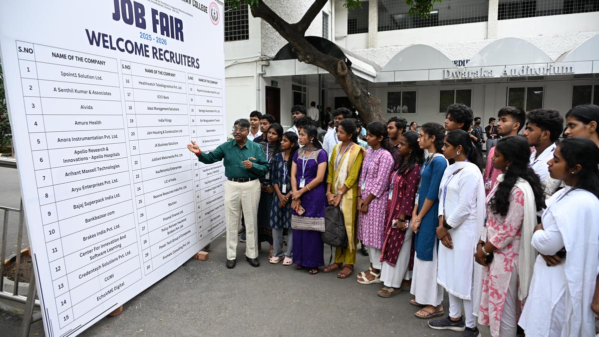 446 students secure jobs at D.G. Vaishnav College career fair
