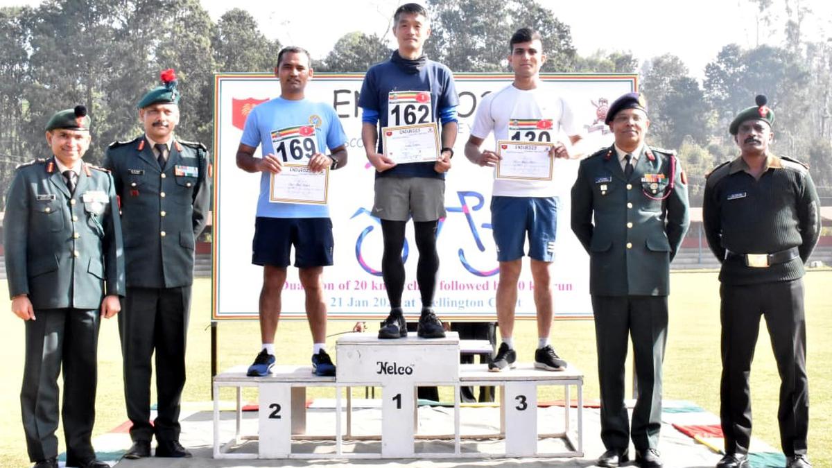 Cycling and run organised by MRC