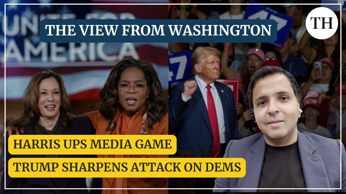 Watch: Harris ups media game, Trump sharpens attack on Democrats