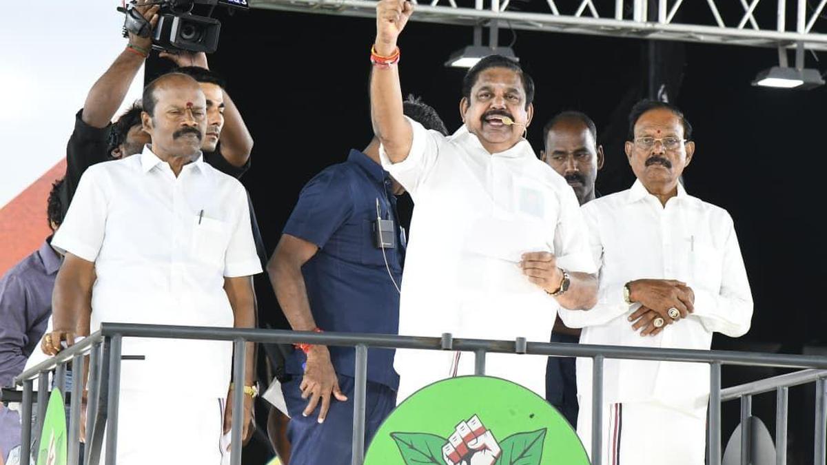 DMK trying to confuse the minorities about alliance, says Edappadi K. Palaniswami