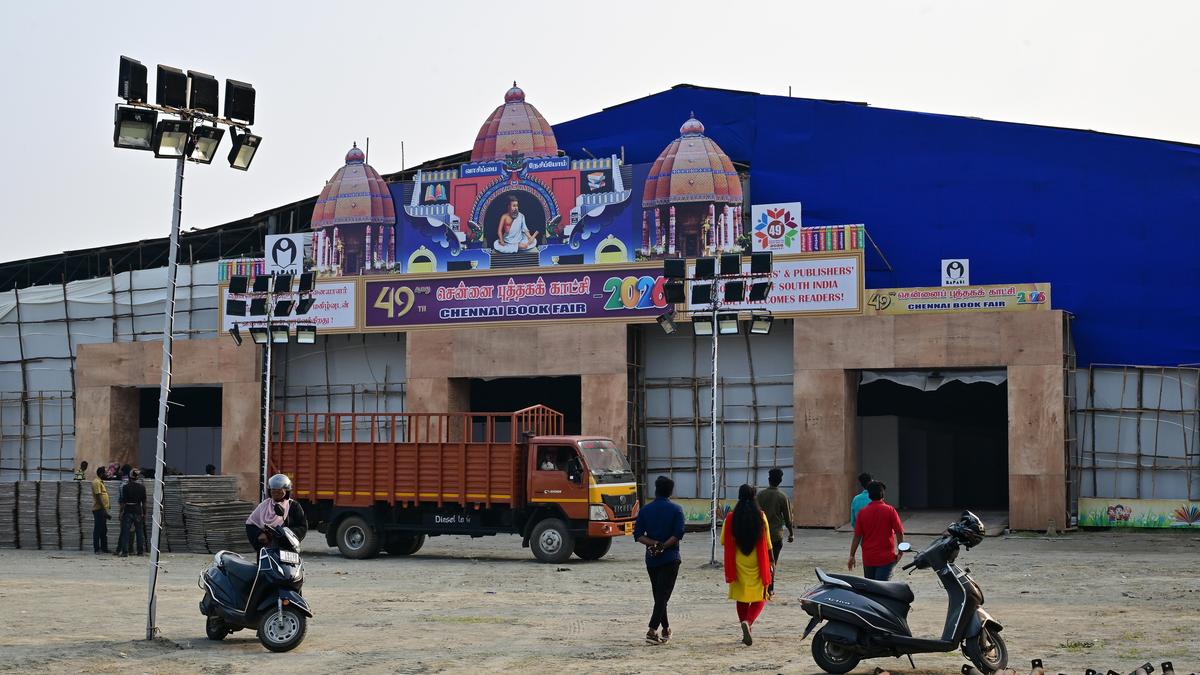 Free entry, mini buses to Chennai Book Fair 2026