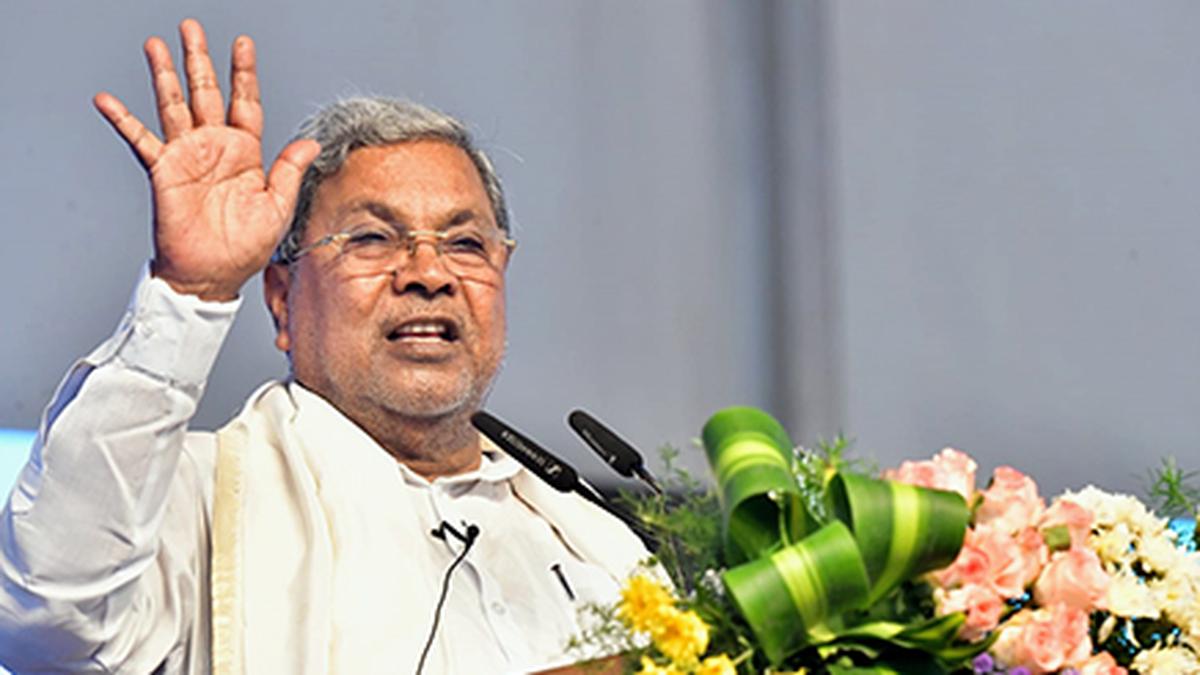 CM Siddaramaiah attacks RSS for stand on ‘secular’, ‘socialist’