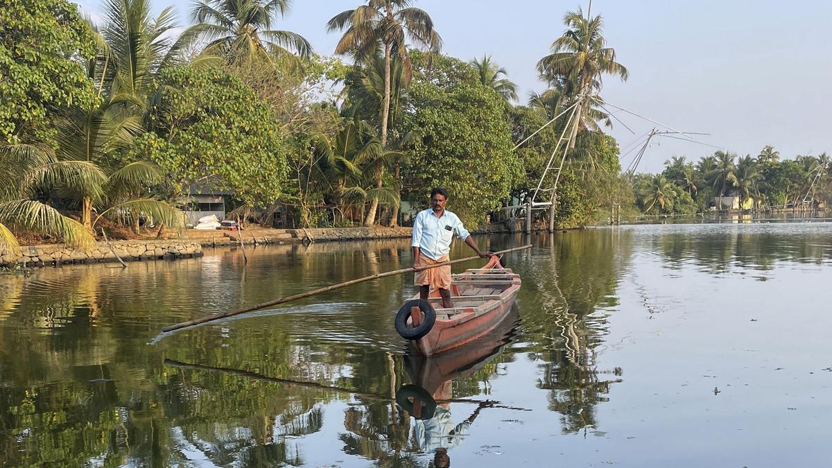 Near Kochi shore, rising salinity makes water unusable