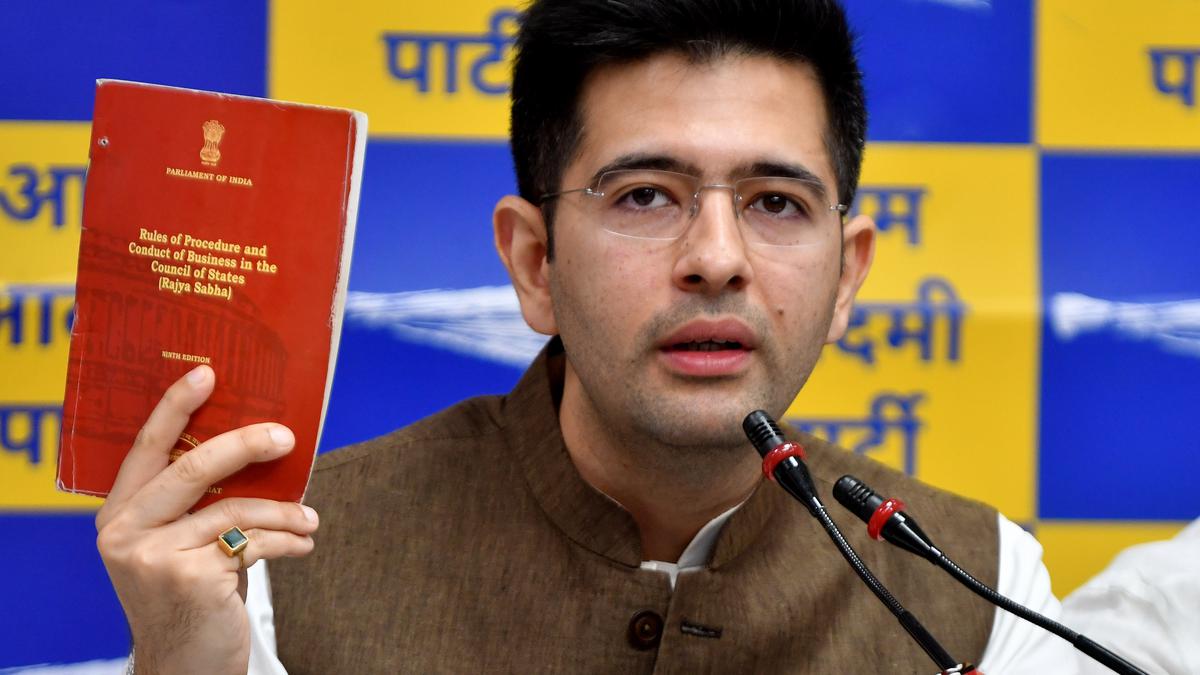 Indefinite suspension: Supreme Court asks AAP MP Raghav Chadha to tender unconditional apology to Rajya Sabha chairperson