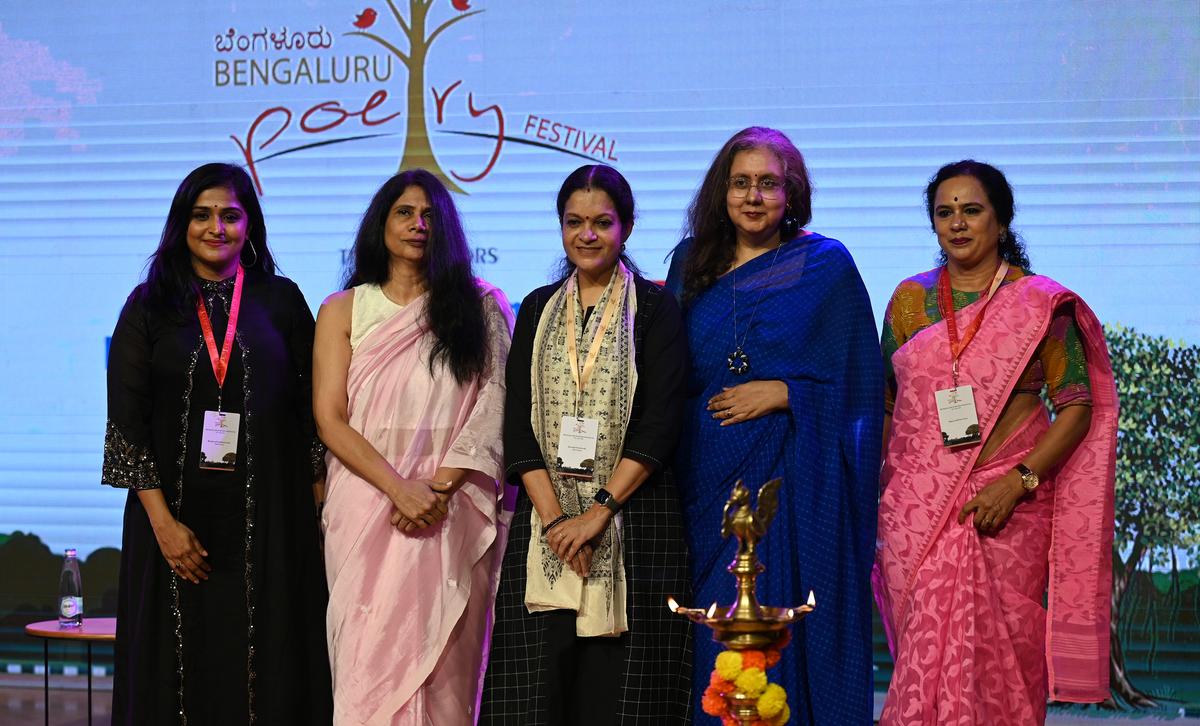 The Bengaluru Poetry Festival 2025, in Bengaluru.  