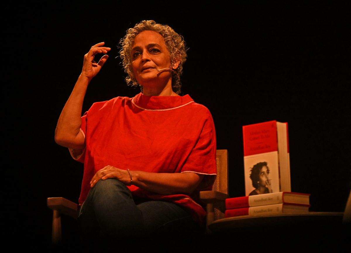 Mary, quite contrary | A review of Arundhati Roy's memoir - The Hindu