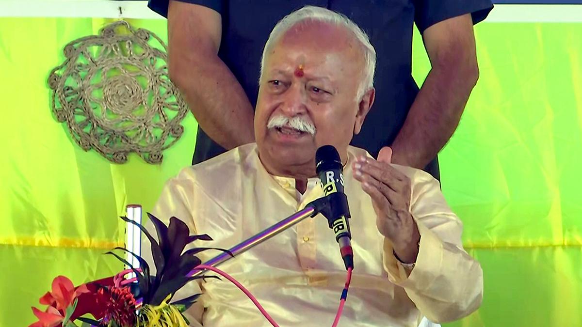 Congress takes a dig at PM Modi citing Bhagwat’s ‘man wants to become god’ video