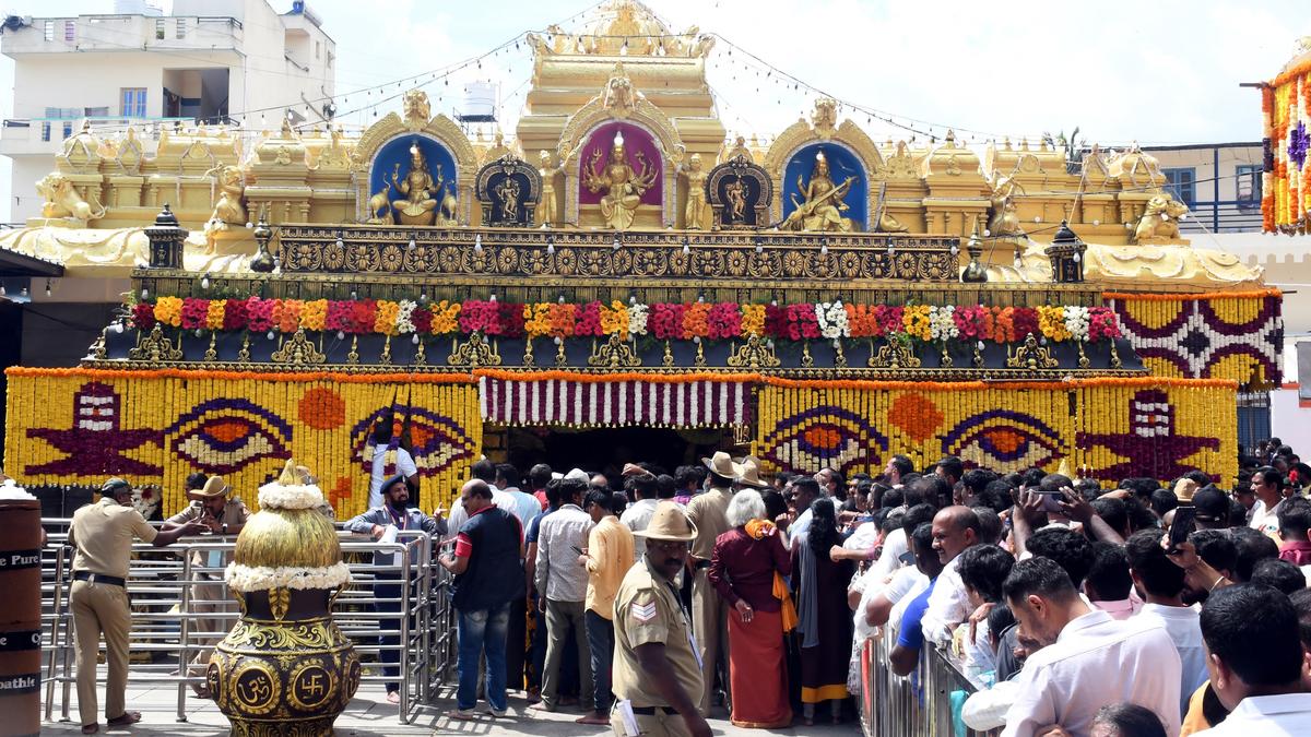 Doors of Hasanamba Temple opened to mark beginning of Hasanamba Festival in Hassan
