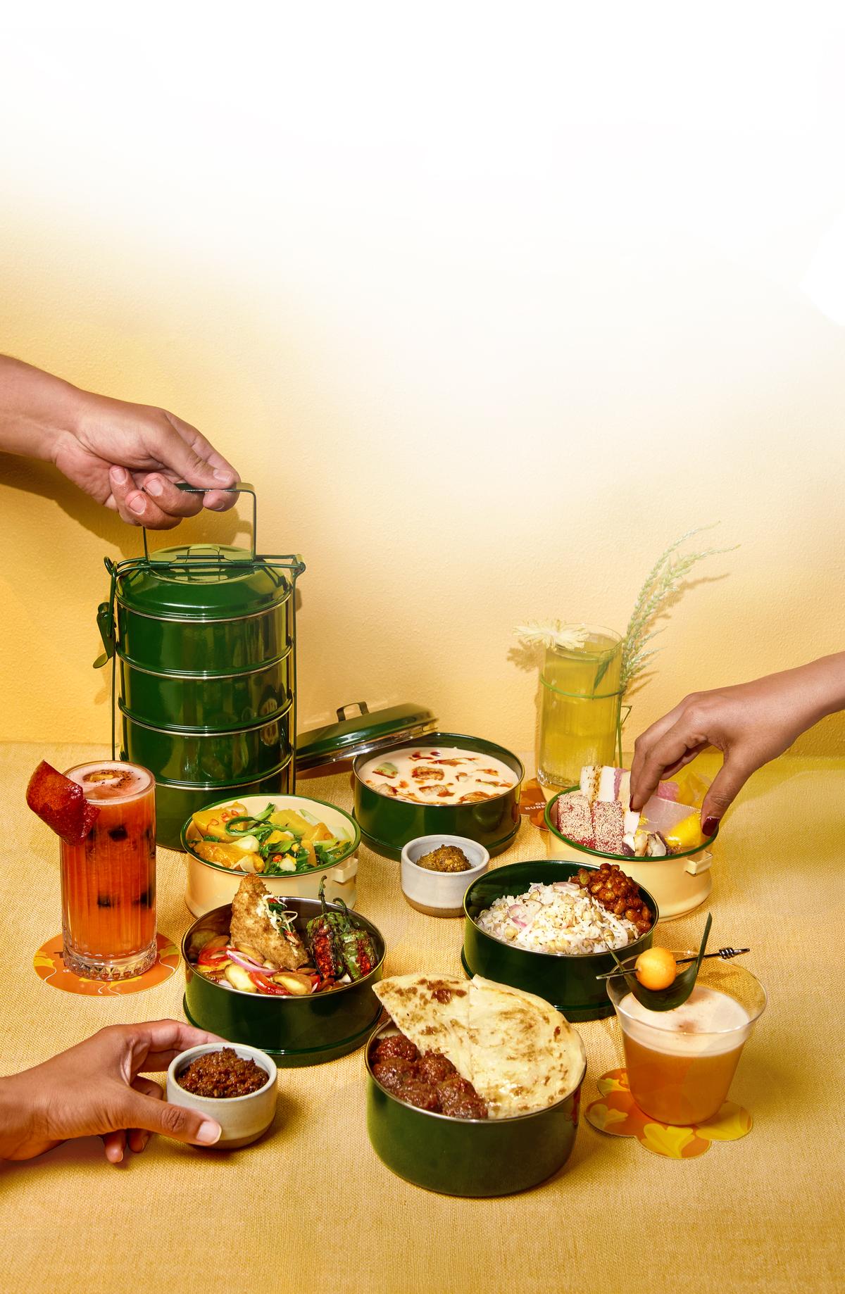 A tiffin meal.