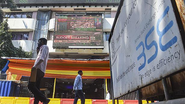 Sensex down 341 points in early trade