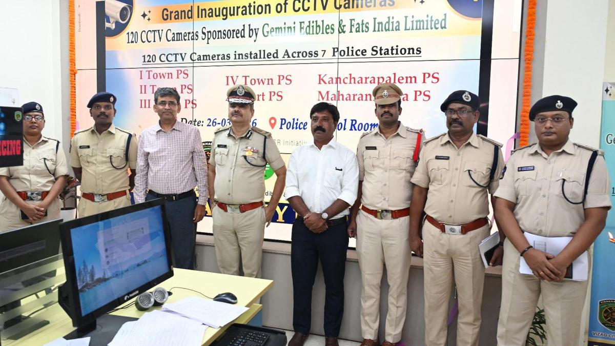 Vizag enhances safety with installation of 120 new CCTV cameras