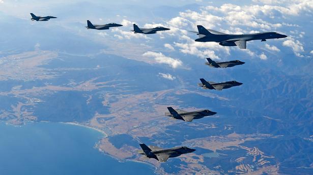 North Korea flies warplanes near South Korea after missile launches