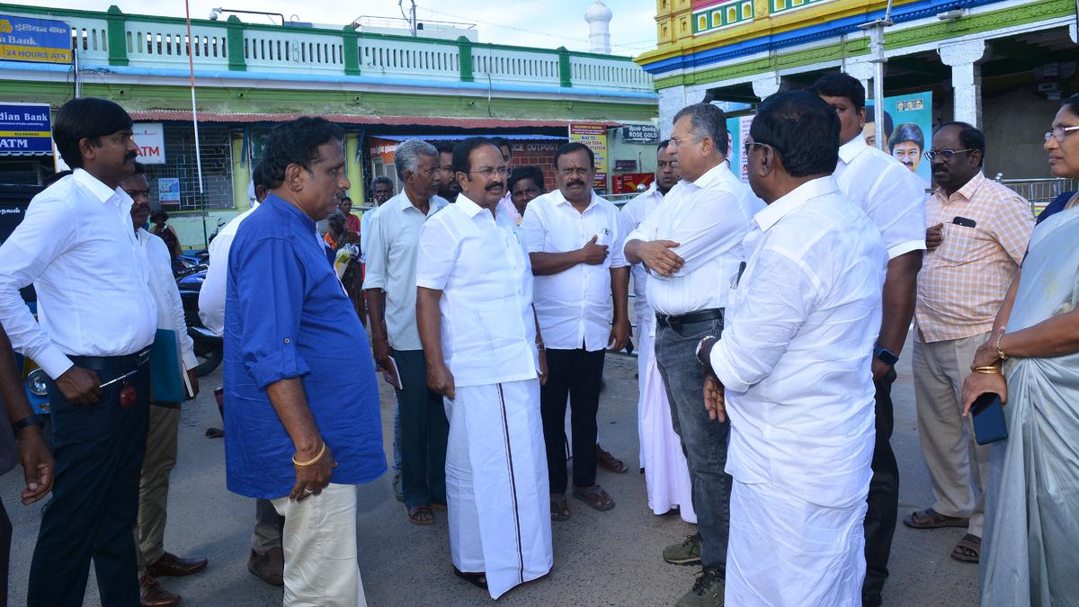 Tourism Minister inspects development projects in Mayiladuthurai and Nagapattinam