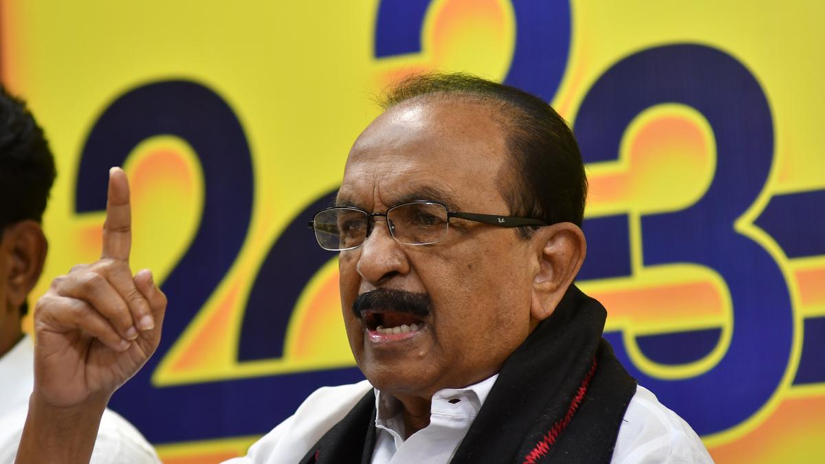 Reallocation of portfolios is the Chief Minister’s prerogative, says Vaiko