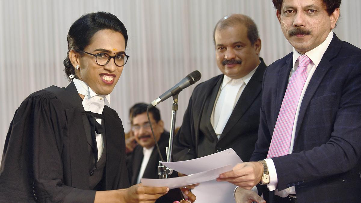 Kerala’s first transgender lawyer wants to be the voice of the poor, marginalised