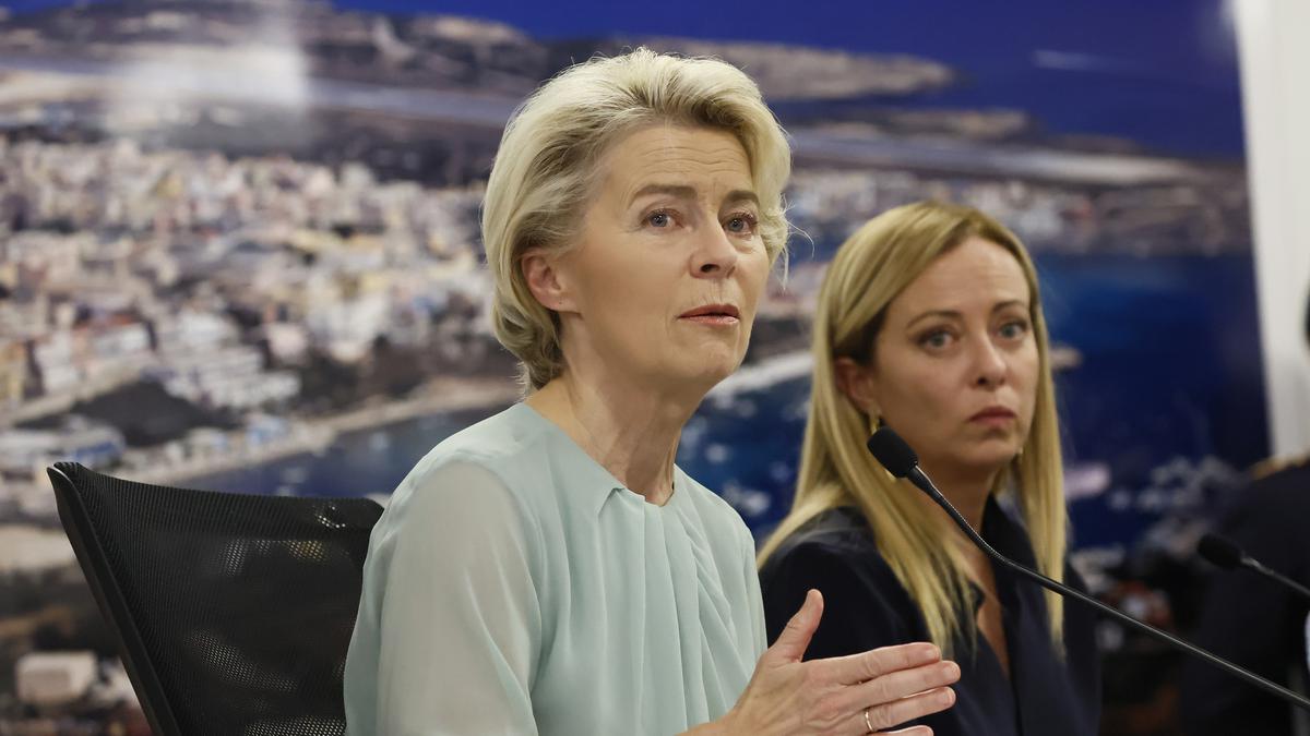 EU chief pledges migrant action plan in Italy's Lampedusa