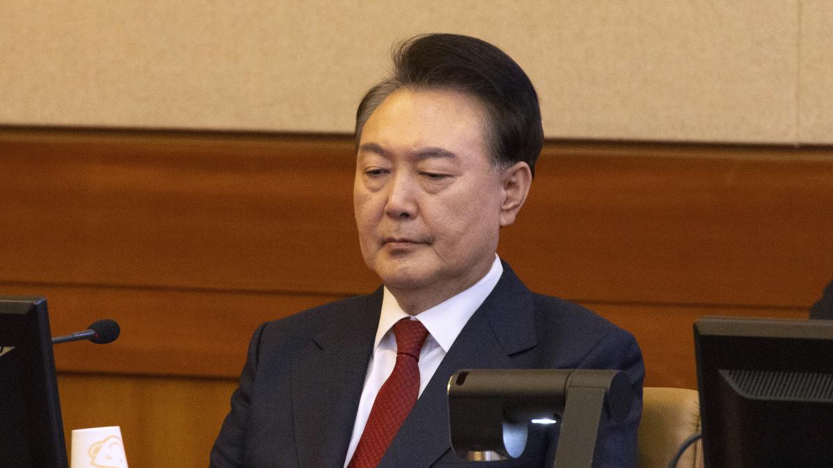 South Korea’s Yoon in court for hearing in criminal trial