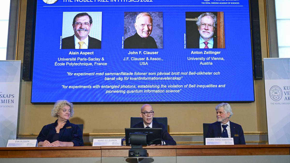 Nobel Prize for experiments that demystify ‘spooky action at a distance’