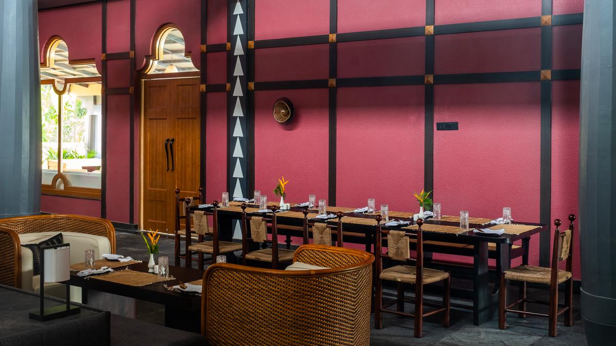 Inside Baankahi the restaurant at Rhino and River