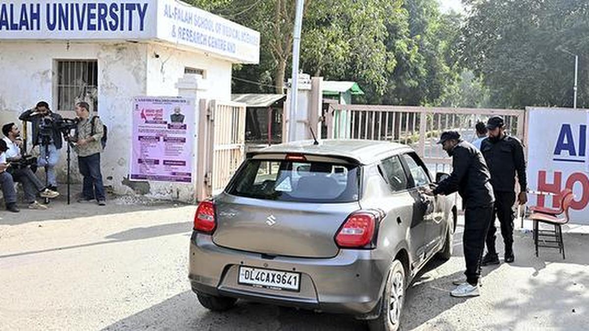 Two Al-Falah University doctors among three detained by Delhi Police in terror module case
