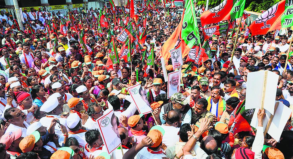 Maharashtra Assembly elections: BJP to fight 148 seats, Congress 103 - The Hindu