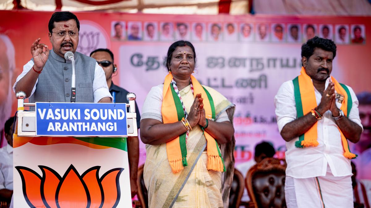 Time for a double-engine government in T.N., says Nitin Nabin