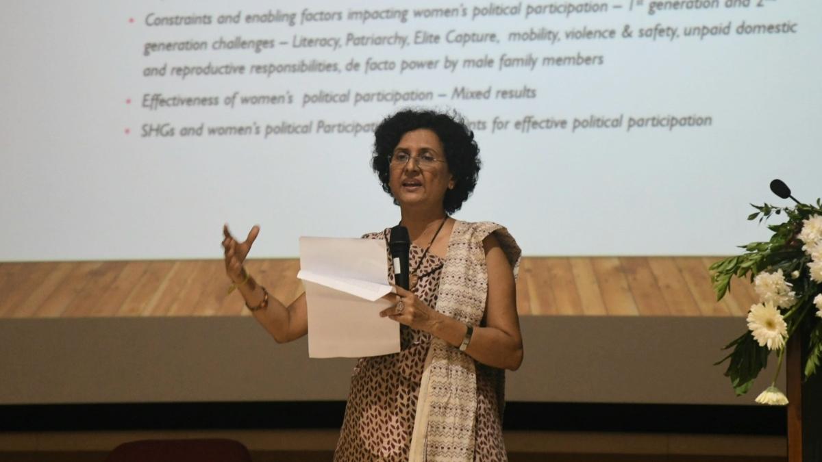 ‘Beyond reservation, women should be given economic, political opportunities’