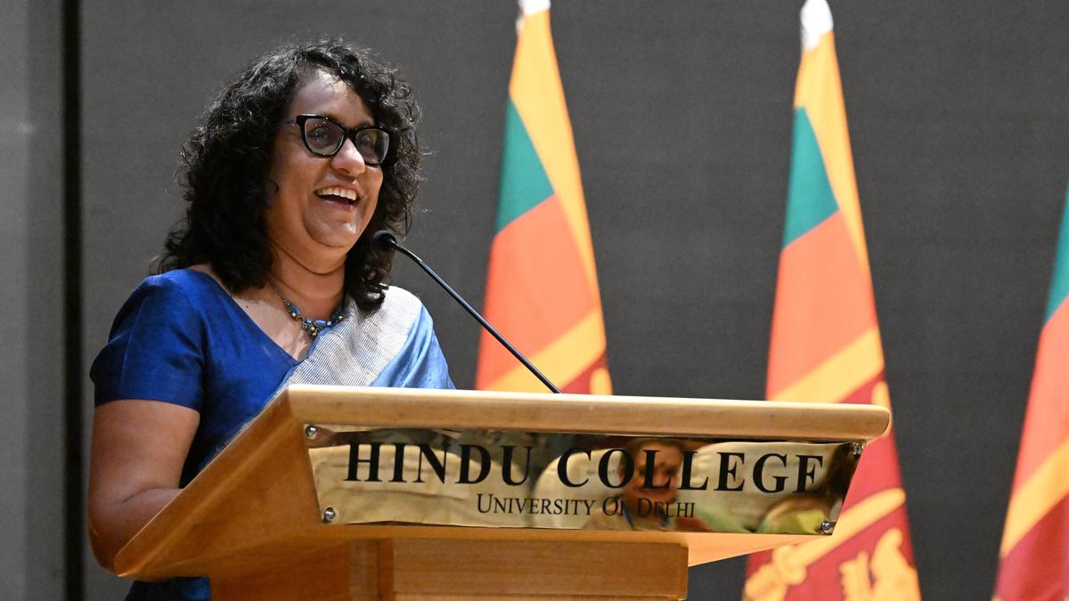 Sri Lankan PM Harini Amarasuriya takes a trip down memory lane at her alma mater in Delhi, praising India’s diversity