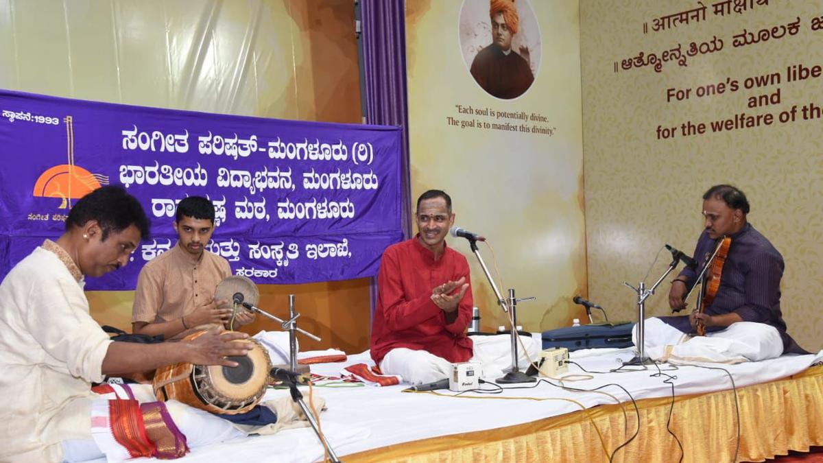 Pattabhiram Pandit’s concert was a tribute to the KVN bani
