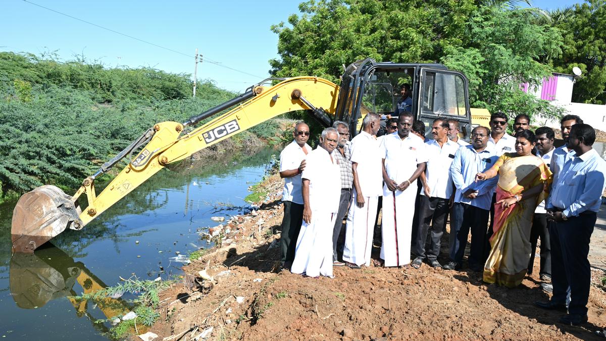 Flood control works launched in Thoothukudi