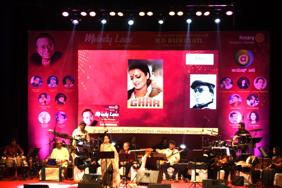 Melody Lane, dedicated to R.D. Burman, took place at Chowdiah Memorial Hall, in Bengaluru. Melody Lane, dedicated to R.D. Burman, took place at Chowdiah Memorial Hall, in Bengaluru.