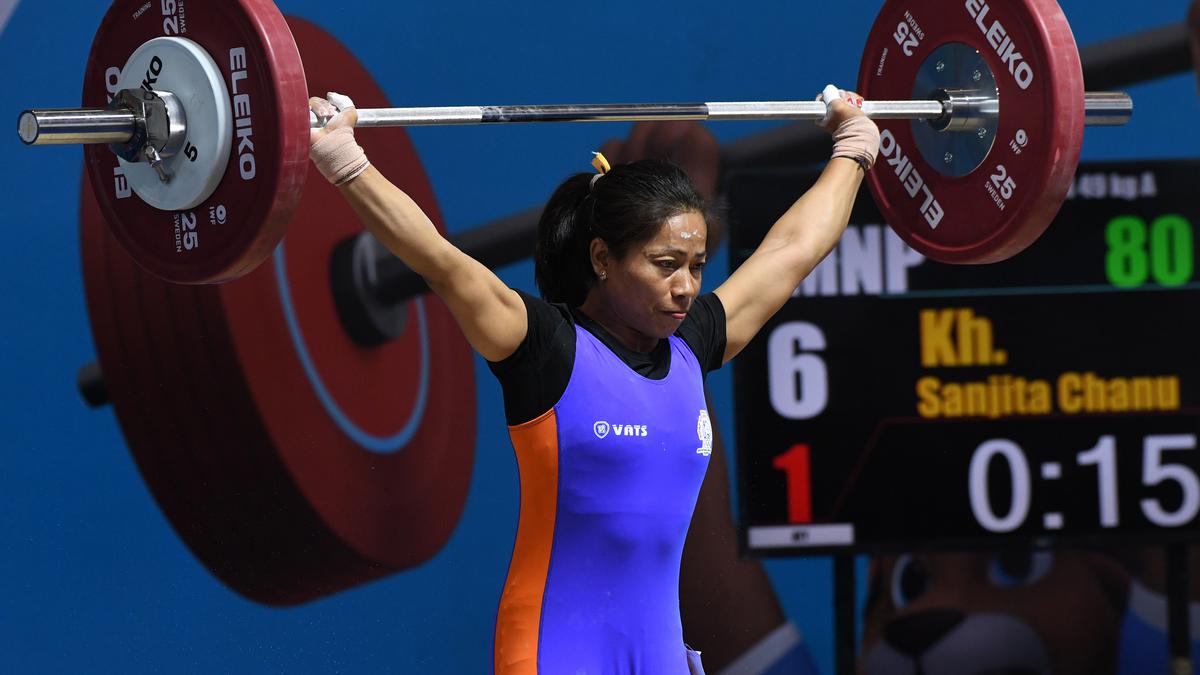 CWG weightlifting champion Sanjita Chanu handed 4-year ban by NADA for failing dope test
