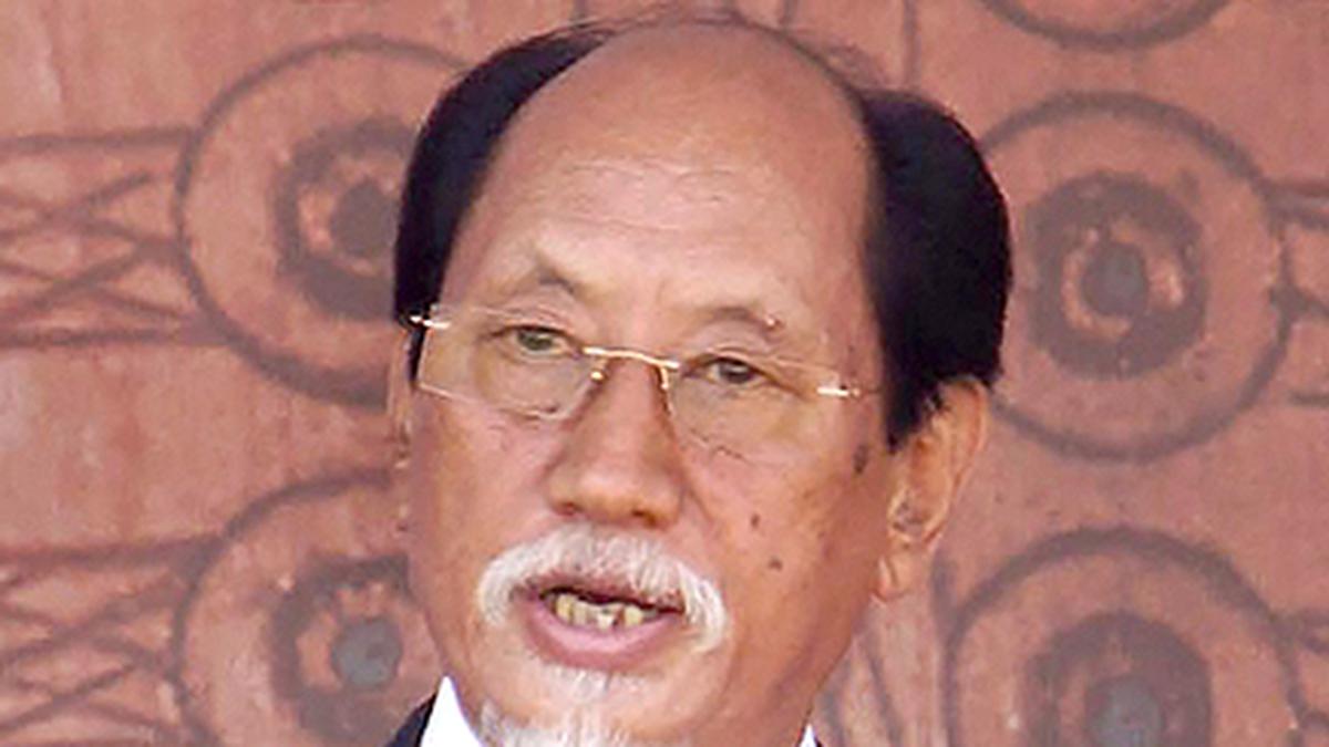 Urgent need to resolve Naga political issue, says  Nagaland CM