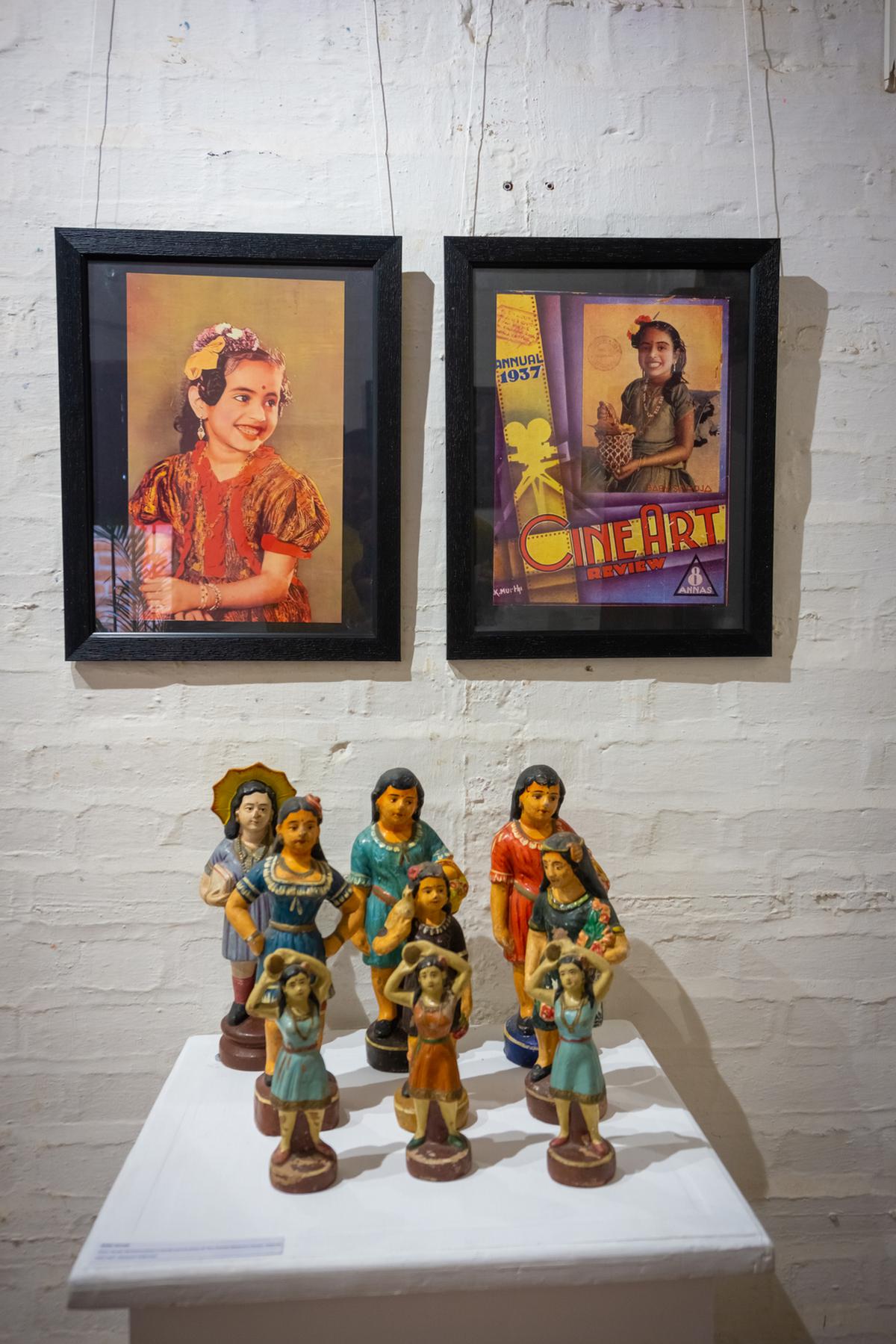 Vintage golu dolls exhibition tiitled Uruvakkam at Dakshinachitra heritage museum.