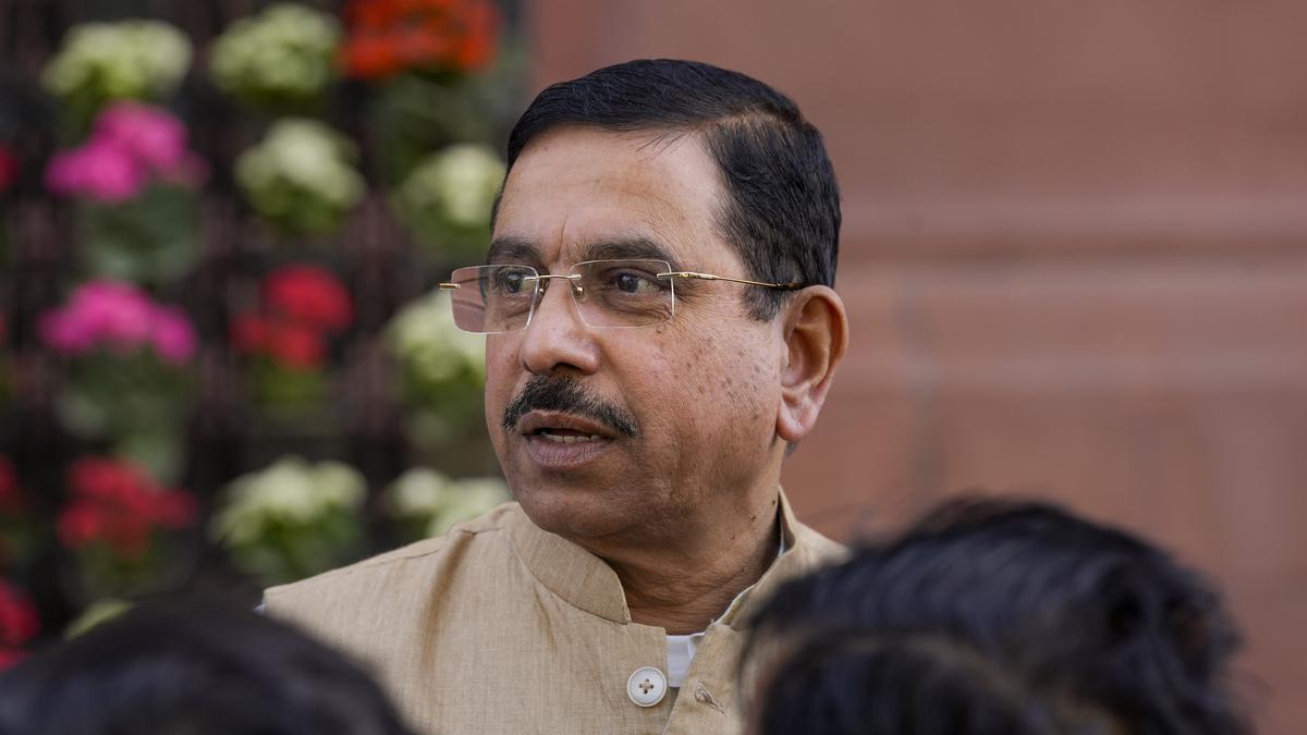 Congress has no moral right to speak about corruption: Union Minister Pralhad Joshi