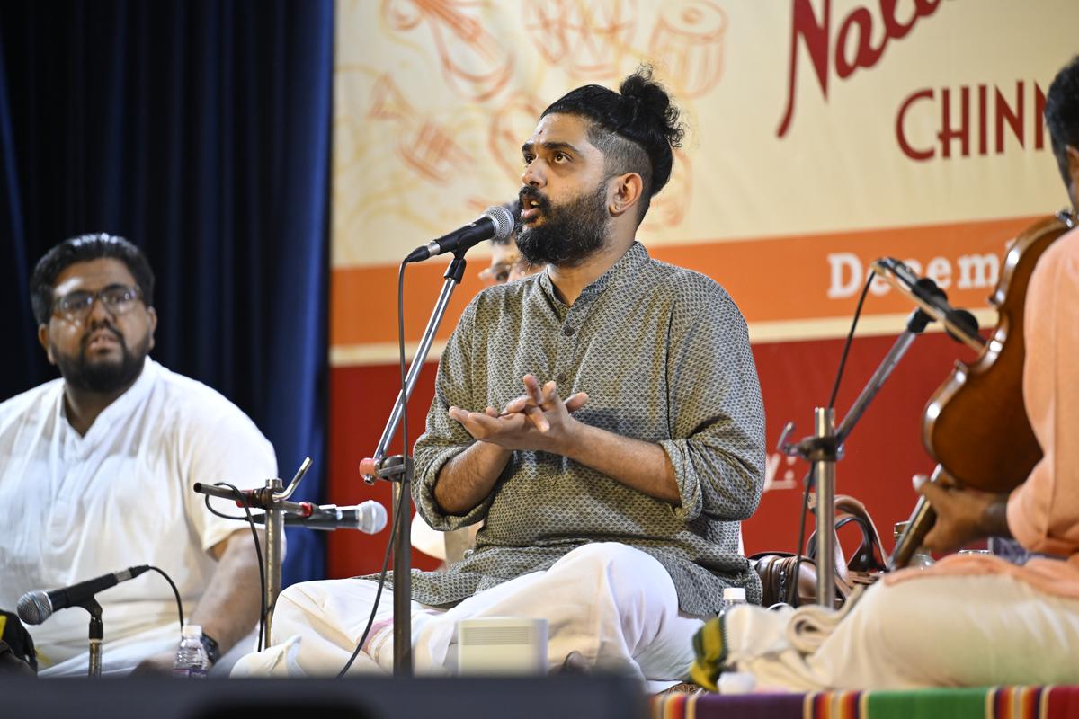 सिड श्रीराम. 