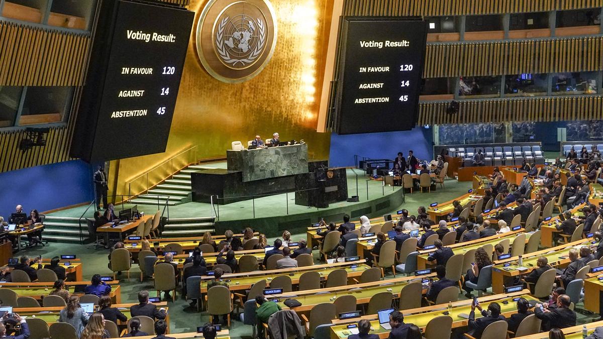 Morning Digest | India defends abstention at UNGA vote on Gaza; former Hamas chief Khaled Mashal’s online speech sets off row in Kerala, and more