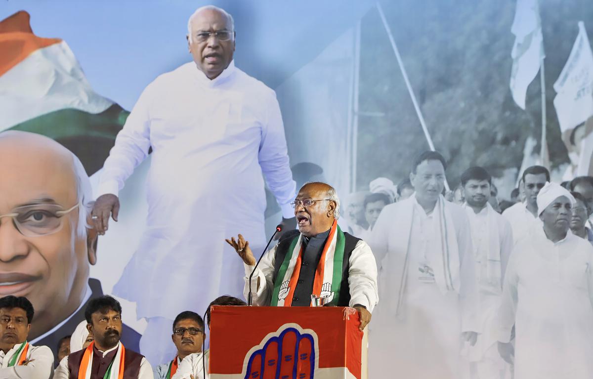 Congress president Mallikarjun Kharge hurls ‘Ravan’ barb at PM Modi; CM Bhupendra Patel claims it shows Congress’ hatred for Gujaratis
