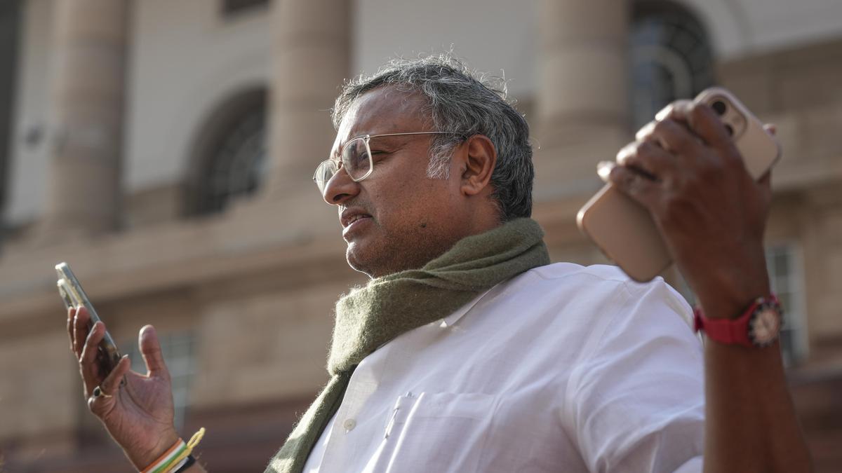 Delhi court orders framing of charges against Congress MP Karti Chidambaram in Chinese visa scam case