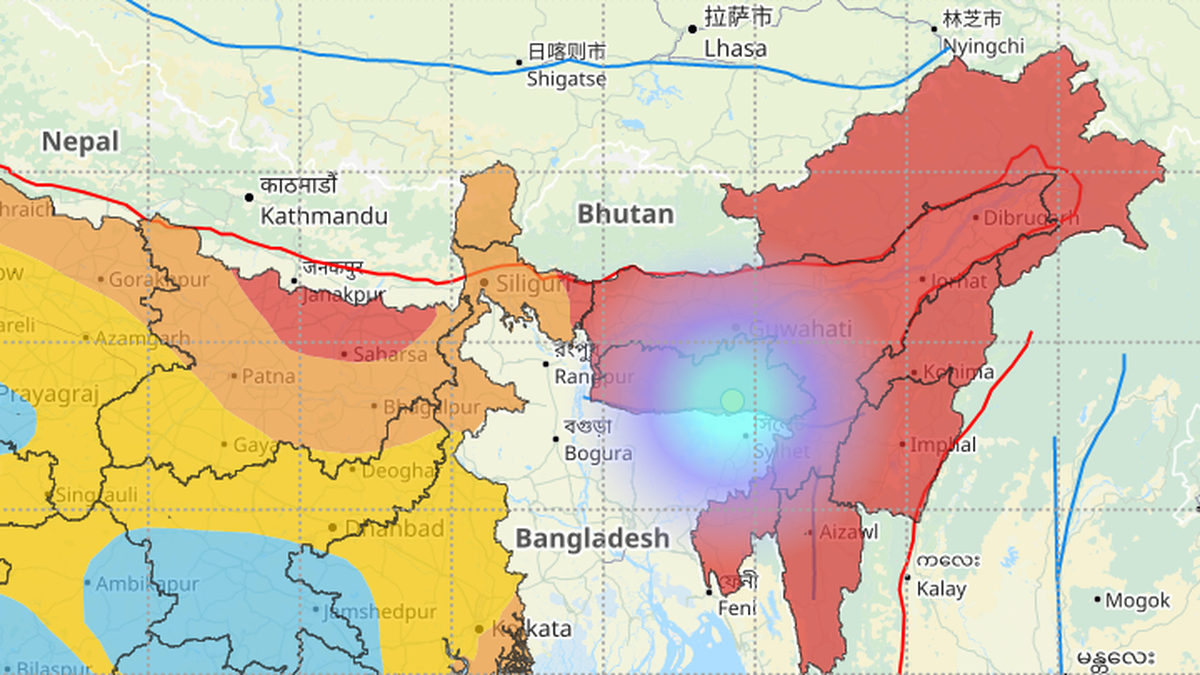 Magnitude 3.9 earthquake hits Meghalaya