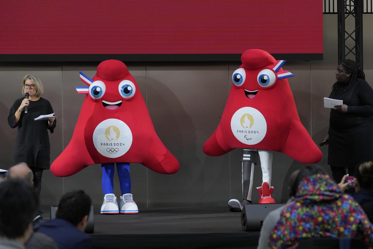 Paris organisers reveal mascot for Olympics, Paralympics