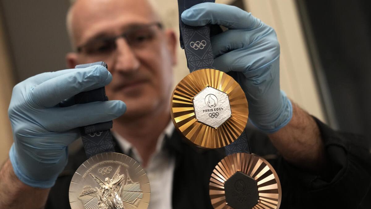 Olympics 2024 Medals made of Eiffel Tower: Graphic Story