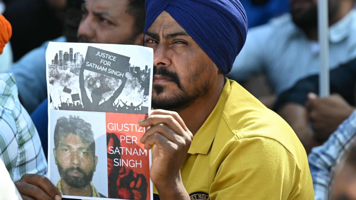 India asks Italy to take prompt action against persons responsible for Indian farm worker's death