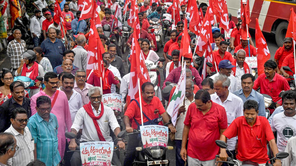 CPI(M) leader demands political parties to declare their stand on Visakhapatnam Steel Plant