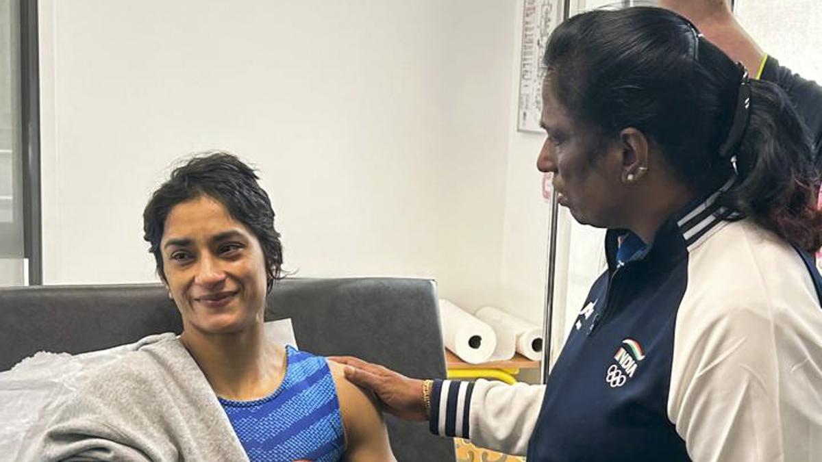 Wrestling Federation of India president is at Paris ‘making decisions’ on Vinesh, wrestlers tell High Court