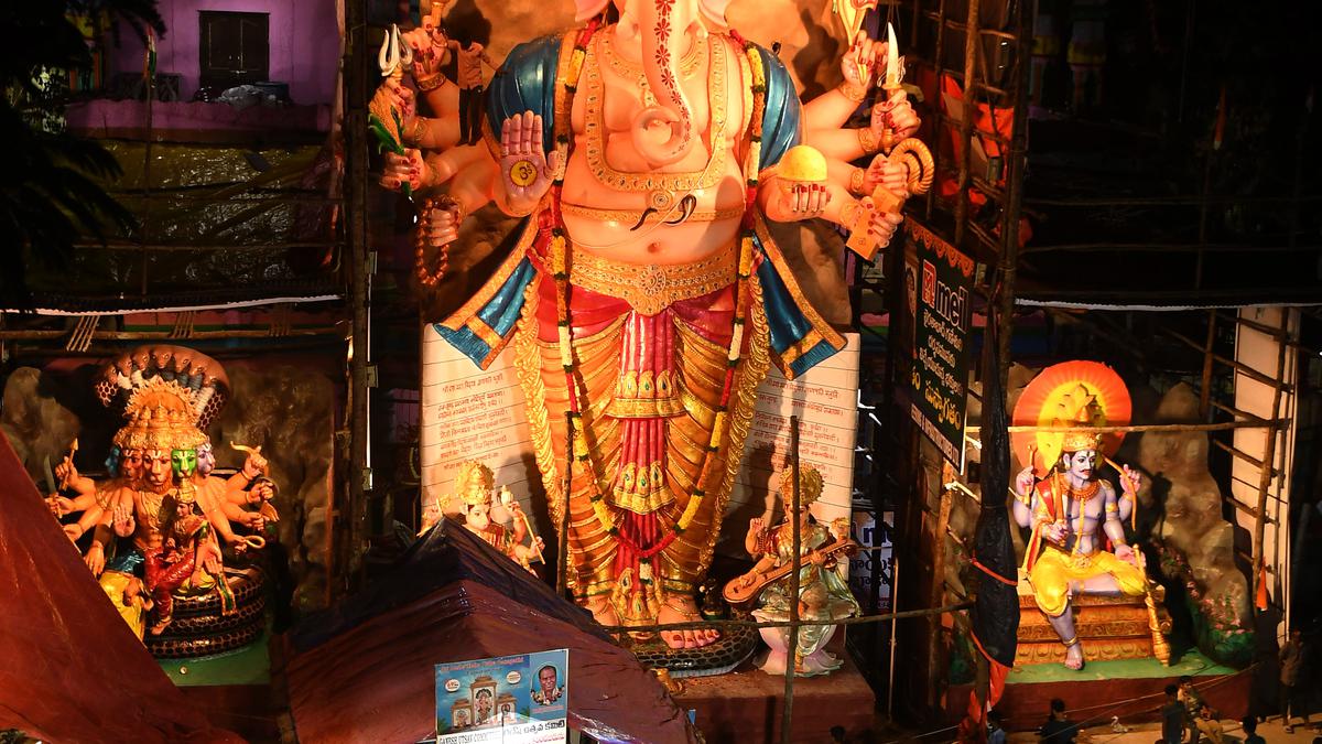 Khairatabad Ganesh idol: Traffic diversions for 11 days 