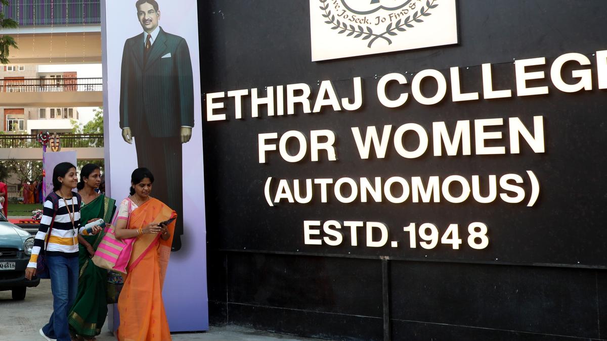 Chennai school topper admitted to Ethiraj College with scholarship