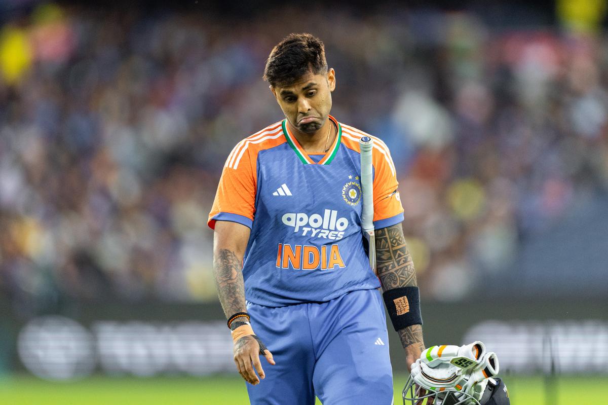 Heavy is the head… Suryakumar Yadav’s pedigree isn’t up for debate, but he has scored a meagre 448 runs in 31 T20Is at 17.92 since taking the reins. Heavy is the head… Suryakumar Yadav’s pedigree isn’t up for debate, but he has scored a meagre 448 runs in 31 T20Is at 17.92 since taking the reins.