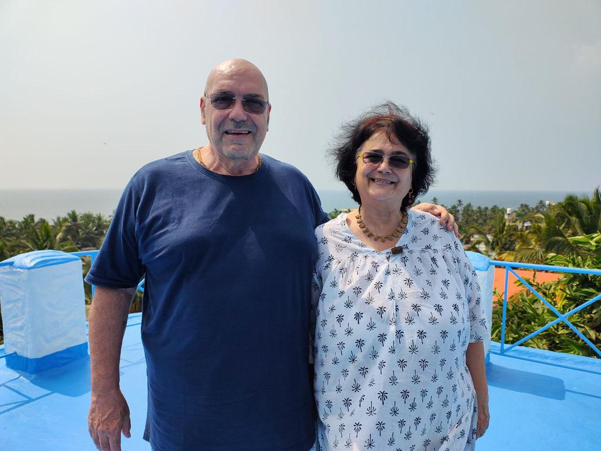 Italian couple Mauro Sarandrea and Marina Matioyoli