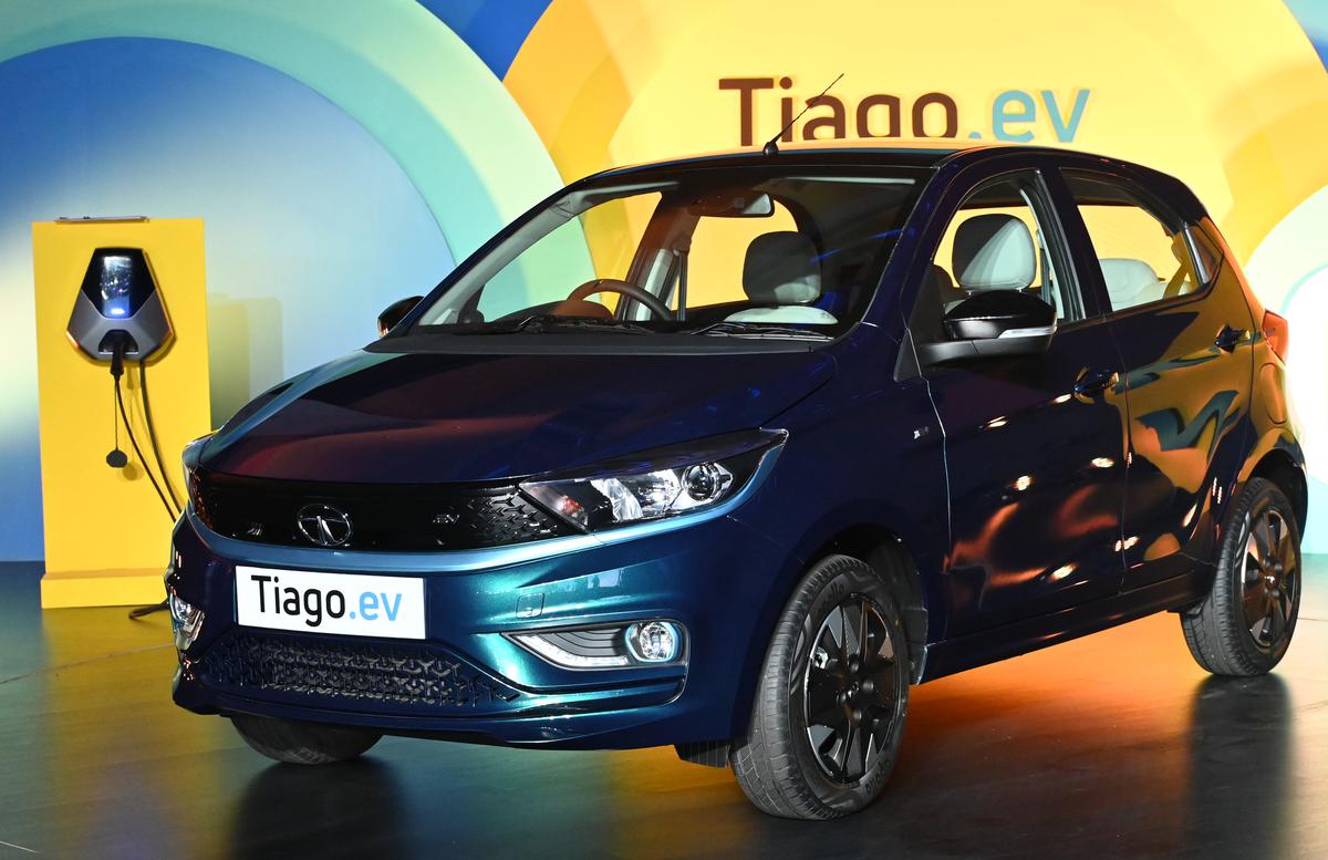 Tata Motors receives over 10,000 bookings for Tiago.ev